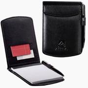 Black Pocket Jotters, Wallet Jotters